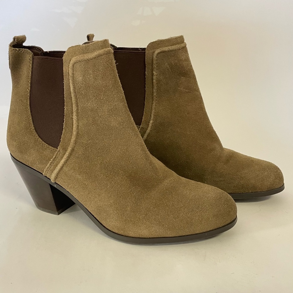 Sam Edelman Suede Ankle Boots, sz 9 - Picture 1 of 9